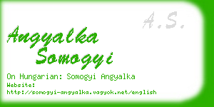 angyalka somogyi business card